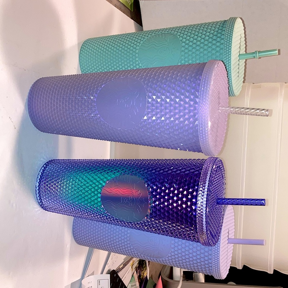 Starbucks studded tumblers
